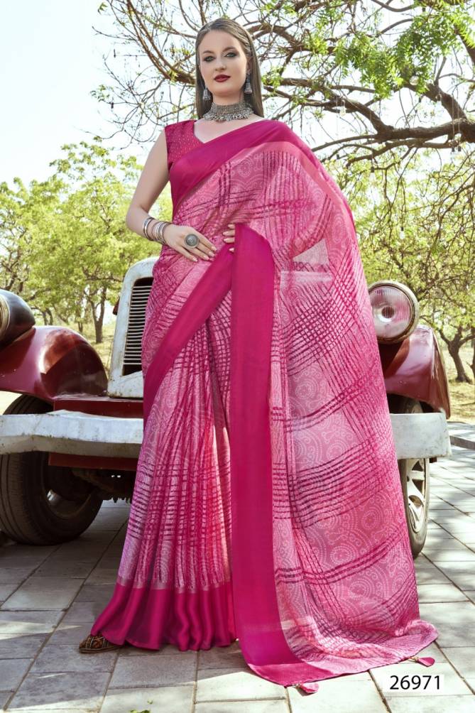 Sunanda Vol 3 By Vallabhi Printed Brasso Sarees Wholesale Shop In Surat
